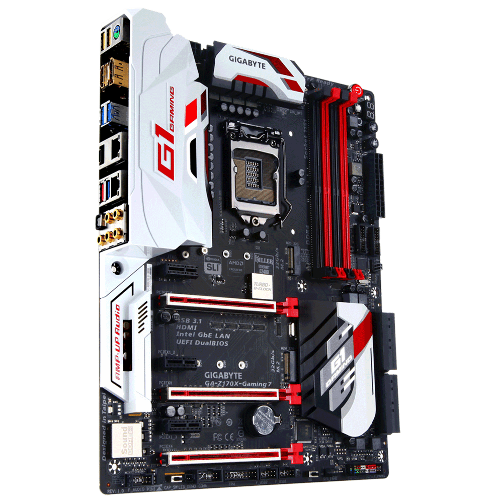 Gigabyte GA-Z170X-Gaming 7 Rev. 1.0 - Motherboard Specifications